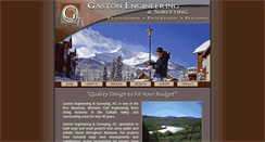 Desktop Screenshot of gastonengineering.com